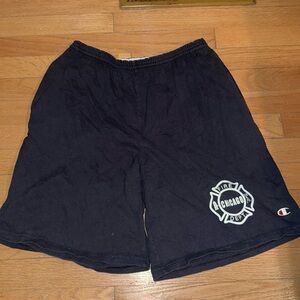 Chicago Fire Department Shorts Cotton Navy with Pockets